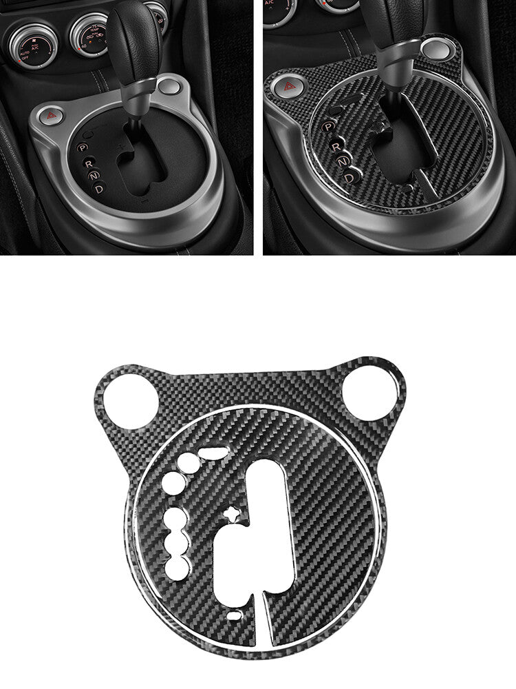 Carbon Fiber Interior Rear Air Outlet Cover Trim For Highlander 2008-2013 v