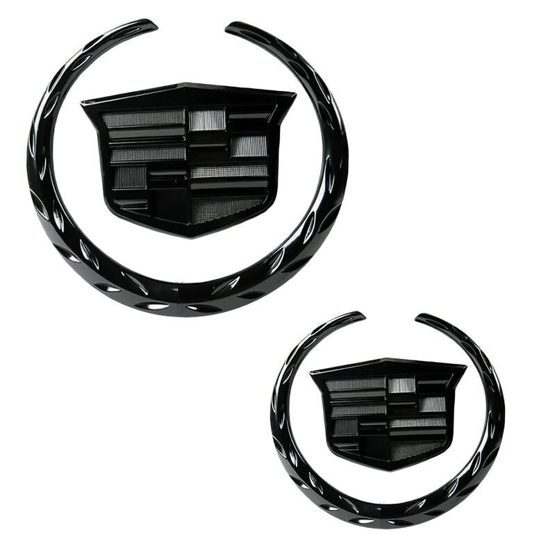 Suitable for Volvo S60 rear window and trunk side badge stickers, decals, badges, black and silver.