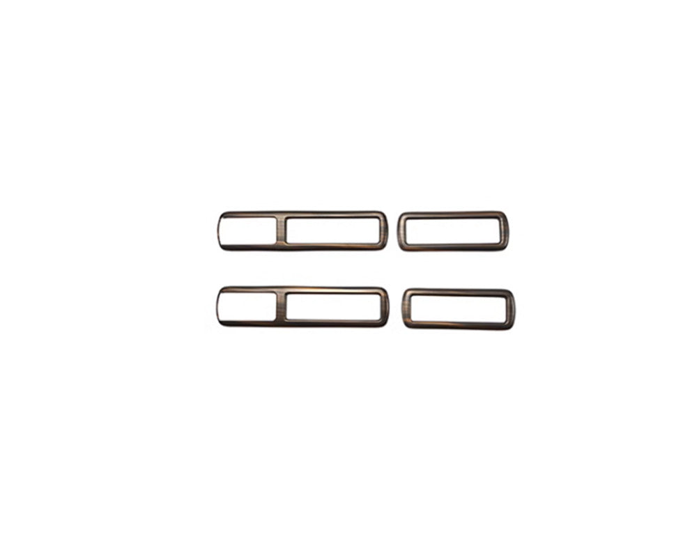 Peach Wood Grain Inner Roof Air Outlet Trim Frame for Toyota Highlander 2020-24