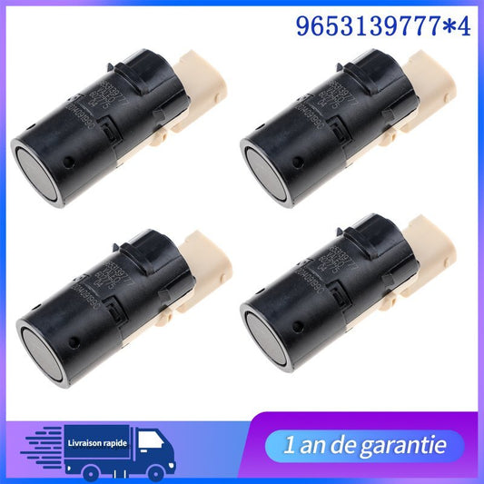 4xCapteur Radar de Recul for Citroën C4 C8 for Peugeot 9653139777 Aide Stationnement PDC n