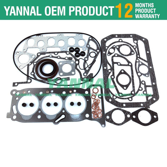 3KR1 3KR1-EA14 Complete Gasket Kit for Isuzu Engines HITACHI EX25-1 SUMITOMO S90 S90F-