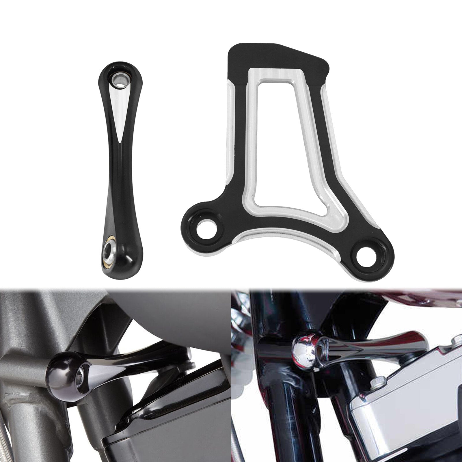 Front Engine Mount Bracket Stabilizer Link for Harley Road Electra Glide 09-2016
