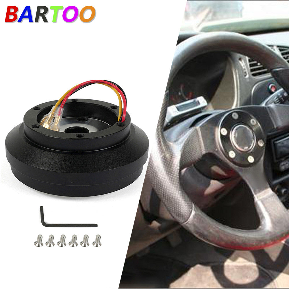 New Steering Wheel 6-Hole Short Thin HUB Adapter Kit 174H for Ford for Mustang 84-04