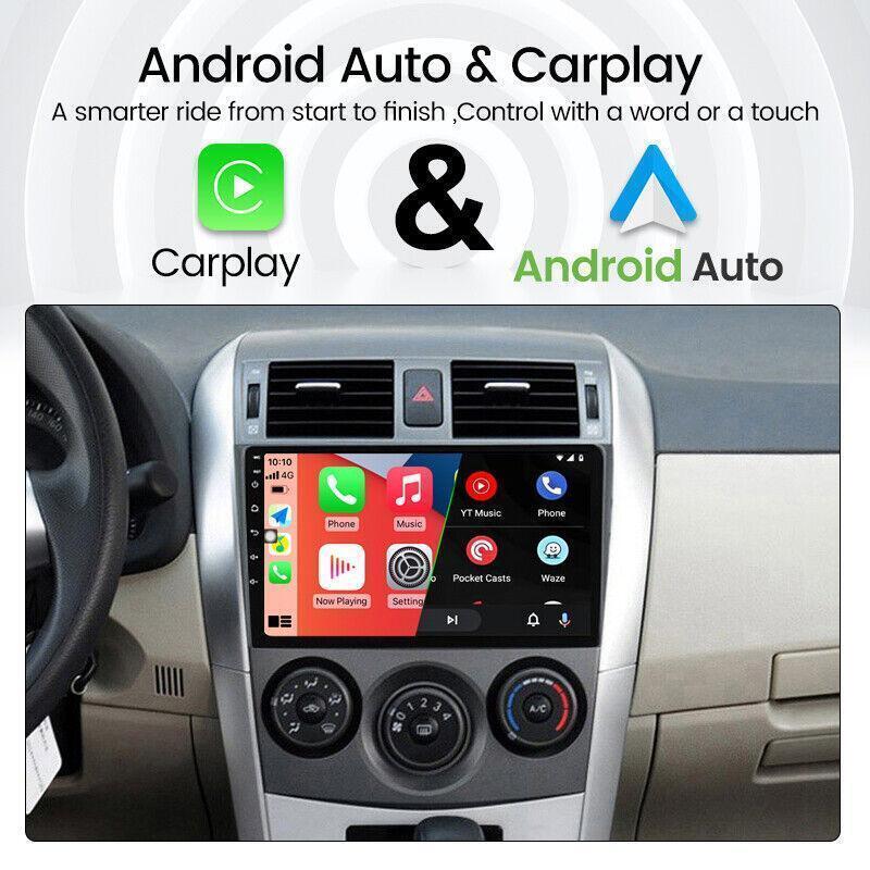 9 Android Car Stereo GPS DSP Carplay 2+32GB for Toyota for Corolla 2009-2012