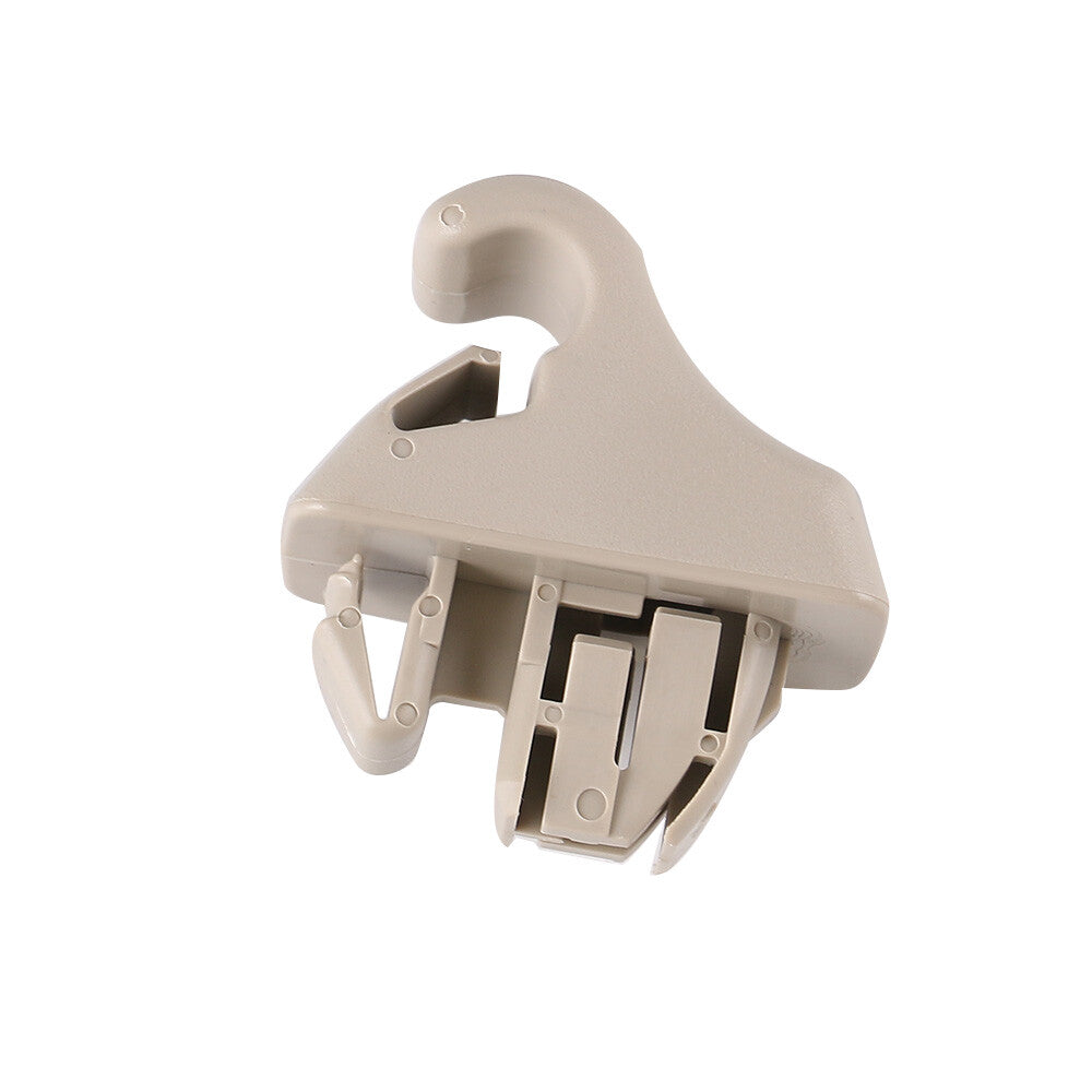 NEW for Mitsubishi for Pajero Montero MK3 2000-2006 Beige Sun Visor Hook Holder Clip Q