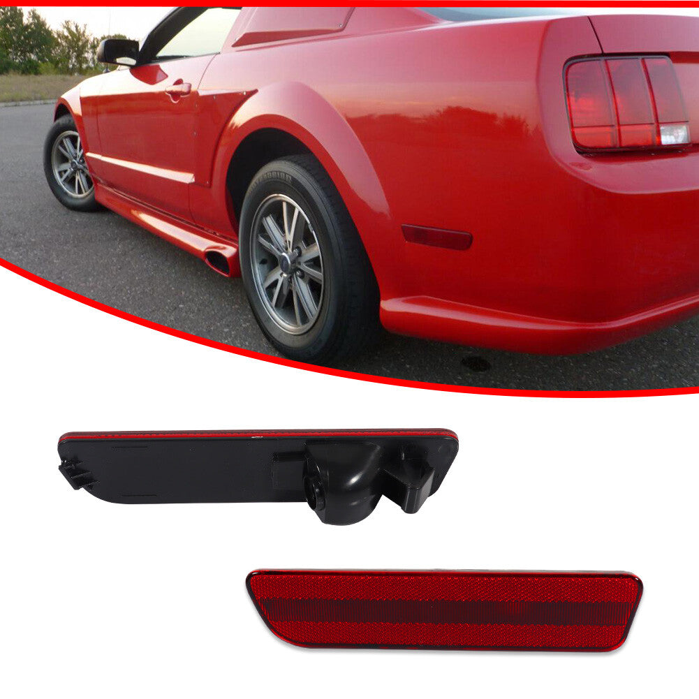 OE Spec red rear fender side marker reflector suitable for 05 06 08 09 for Mustang - v