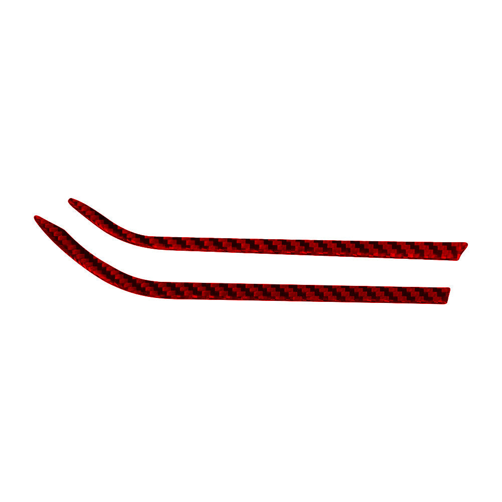 Red Carbon Fiber Transmission &Electronic Brake Accent Trim For Z4 E89 09-16 v