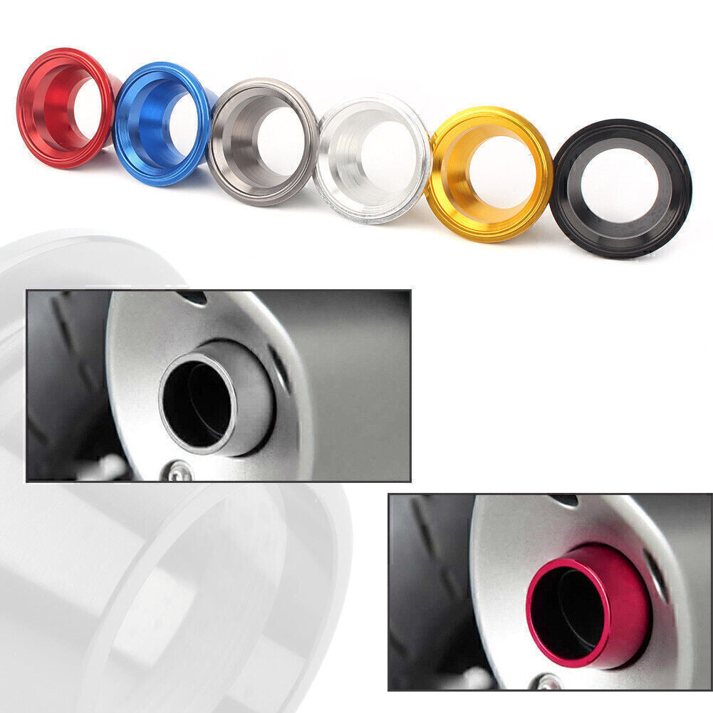 Motorcycle Exhaust Pipe Cover Ring Cap Tip for Yamaha T-max 530 2017-18 Gold