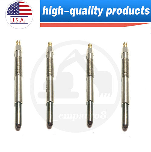 4x 4JB1 Plug Glows 8-94133-759-9 for NQR NKR NHR for Mustang Pickup Steer Loader