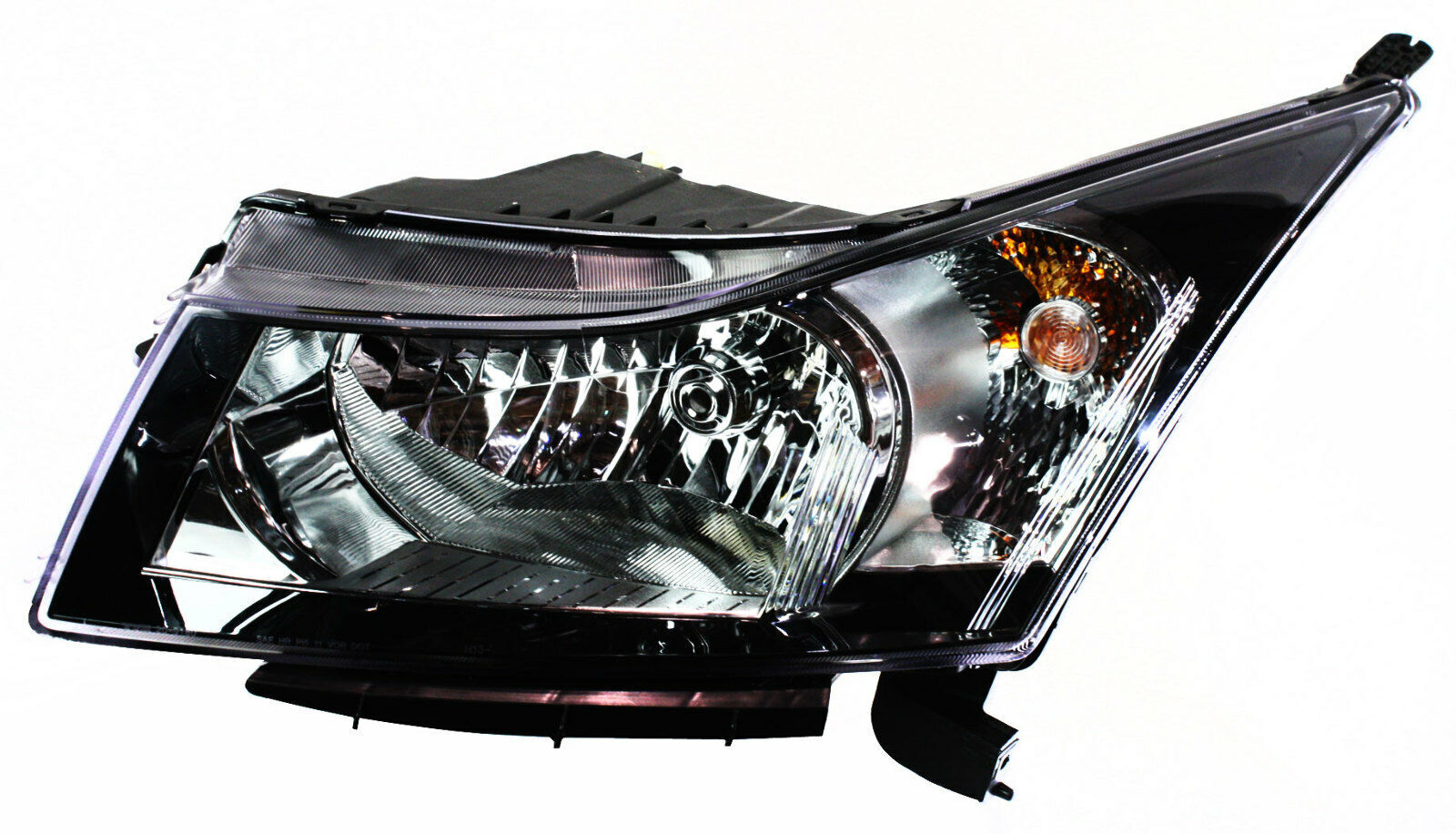 Applicable to the left side of the headlight assembly for Chevrolet for Cruze models from 2009, 2010, 2011, and 2012.