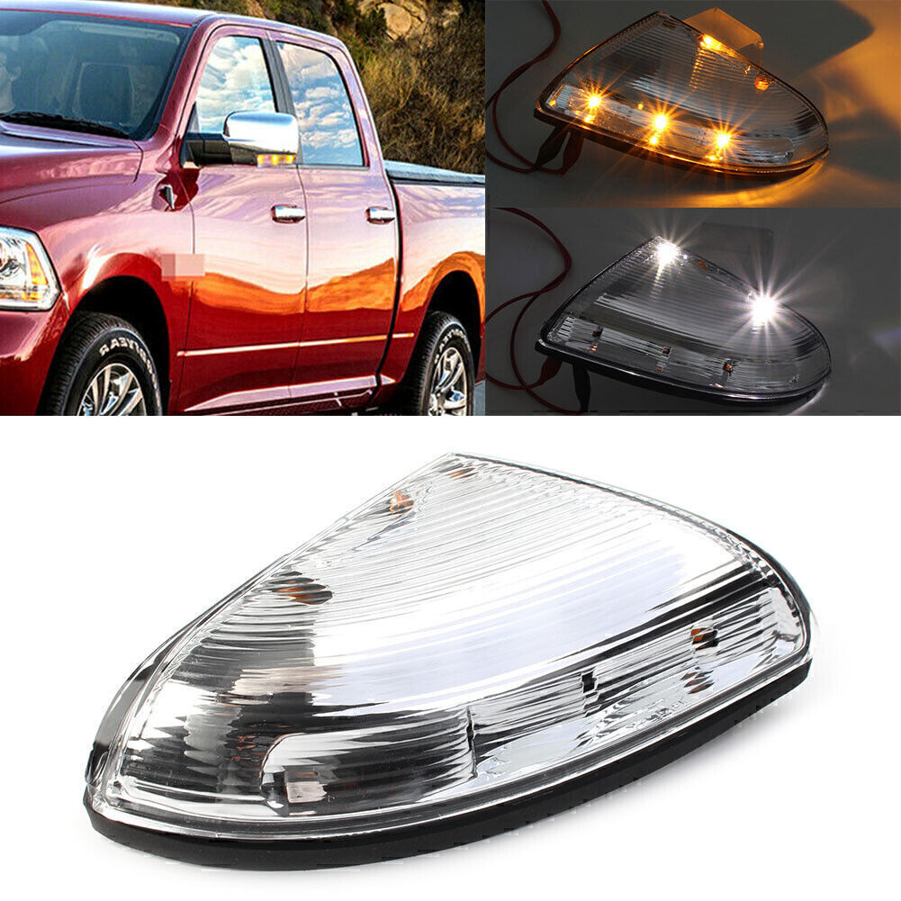 Left Side Mirror Turn Signal Light Fit for Dodge for RAM 1500 2009-2013 for RAM 2500 11-13 Q