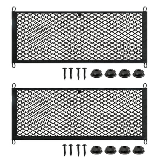 Extra-large RV/car storage boat cargo pocket storage box mesh bag with screws