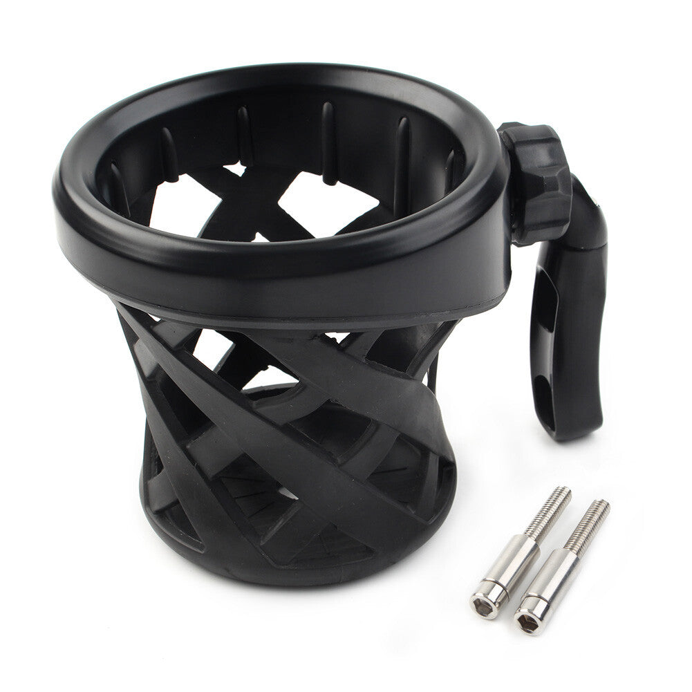 Handlebar Cup Holder Drink W/ Mesh Basket Mount for Honda Goldwing GL1800 01-21 Q