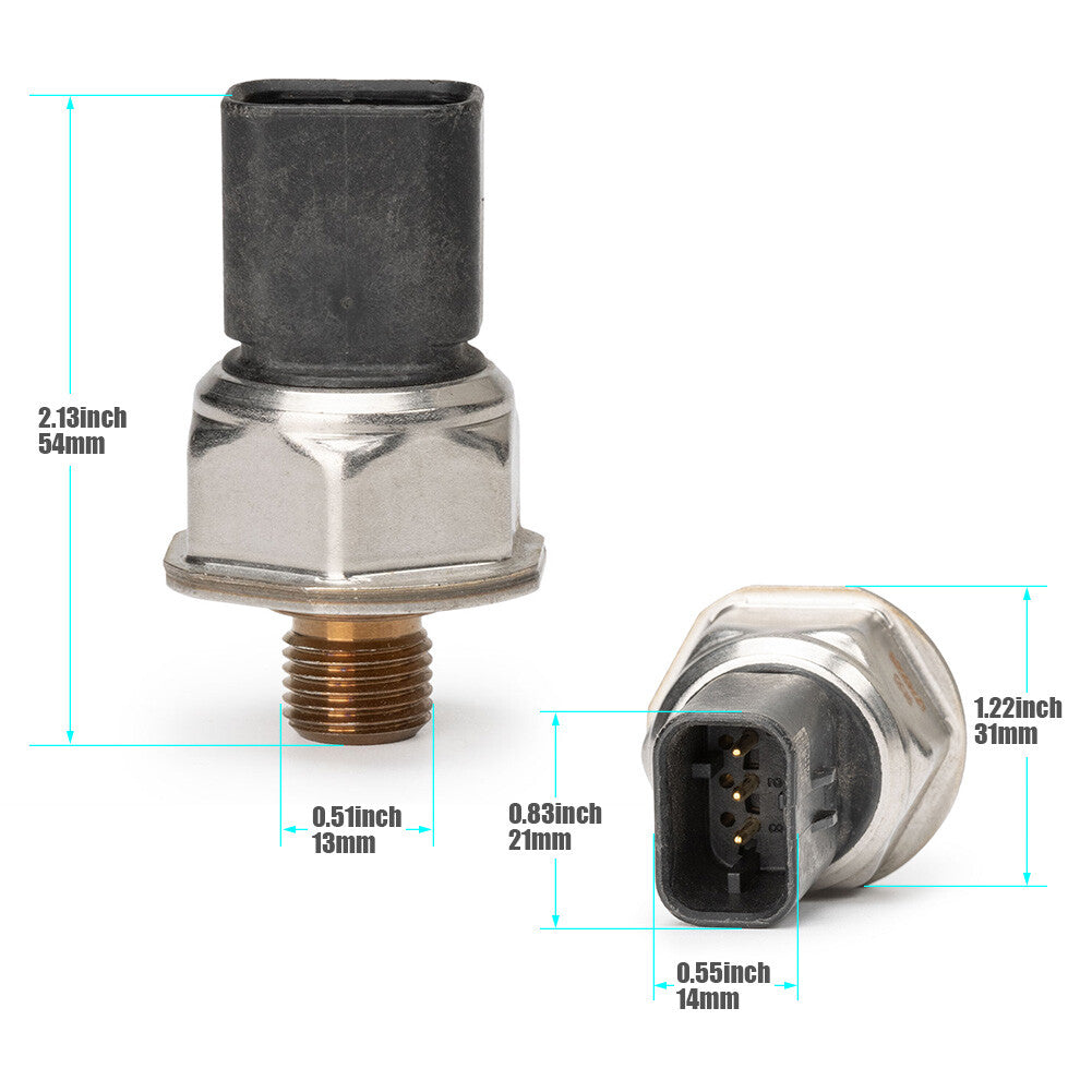 Fuel rail pressure sensor suitable for Freightliner FLD132 base tractor truck 14.0L- n