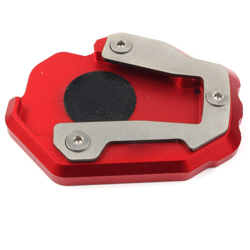 CNC Kickstand Side Stand Extension Plate Fit for Honda CRF1100L L4 Africa Twin Red