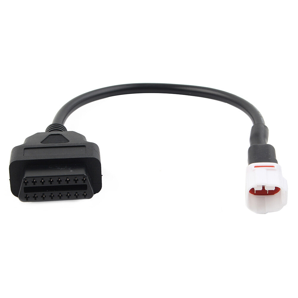 Diagnostic Tool Code Reader Adapter Cable Fit for Yamaha R1 MT10 FZ10 4 Pin to OBD2