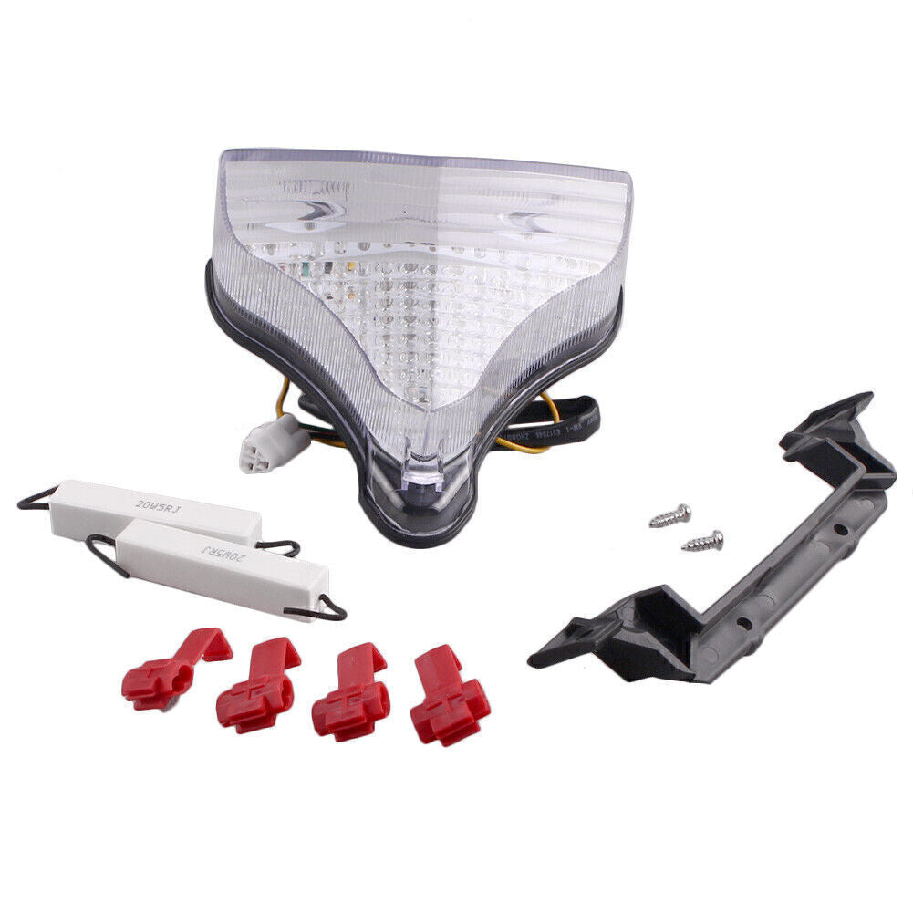 LED Rear Lamp Brake Stop Tail Light Lamp Clear Fit for YAMAHA YZF R1 2009-2011