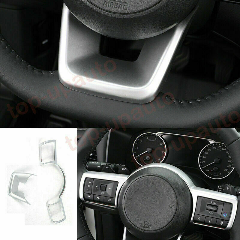 for Corolla 2019-22 Red Alloy Central Console AC Switch Button Ring Cover v