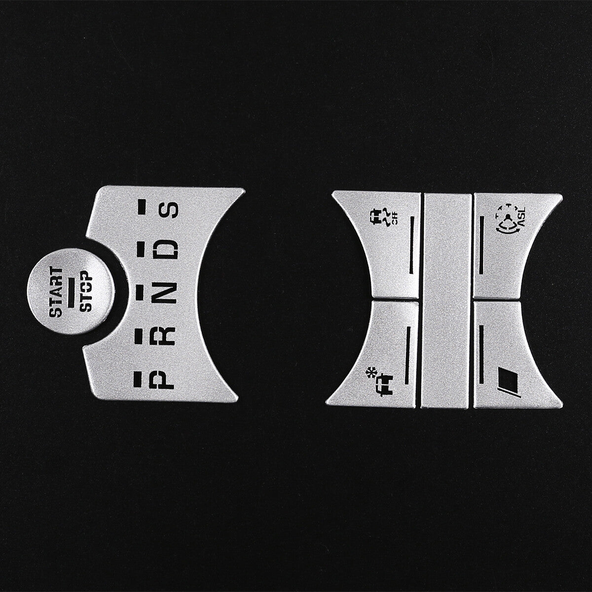 Carbon Gear Transmission Panel Frame Trim Cover Decal for Corvette C7 2014-19- v