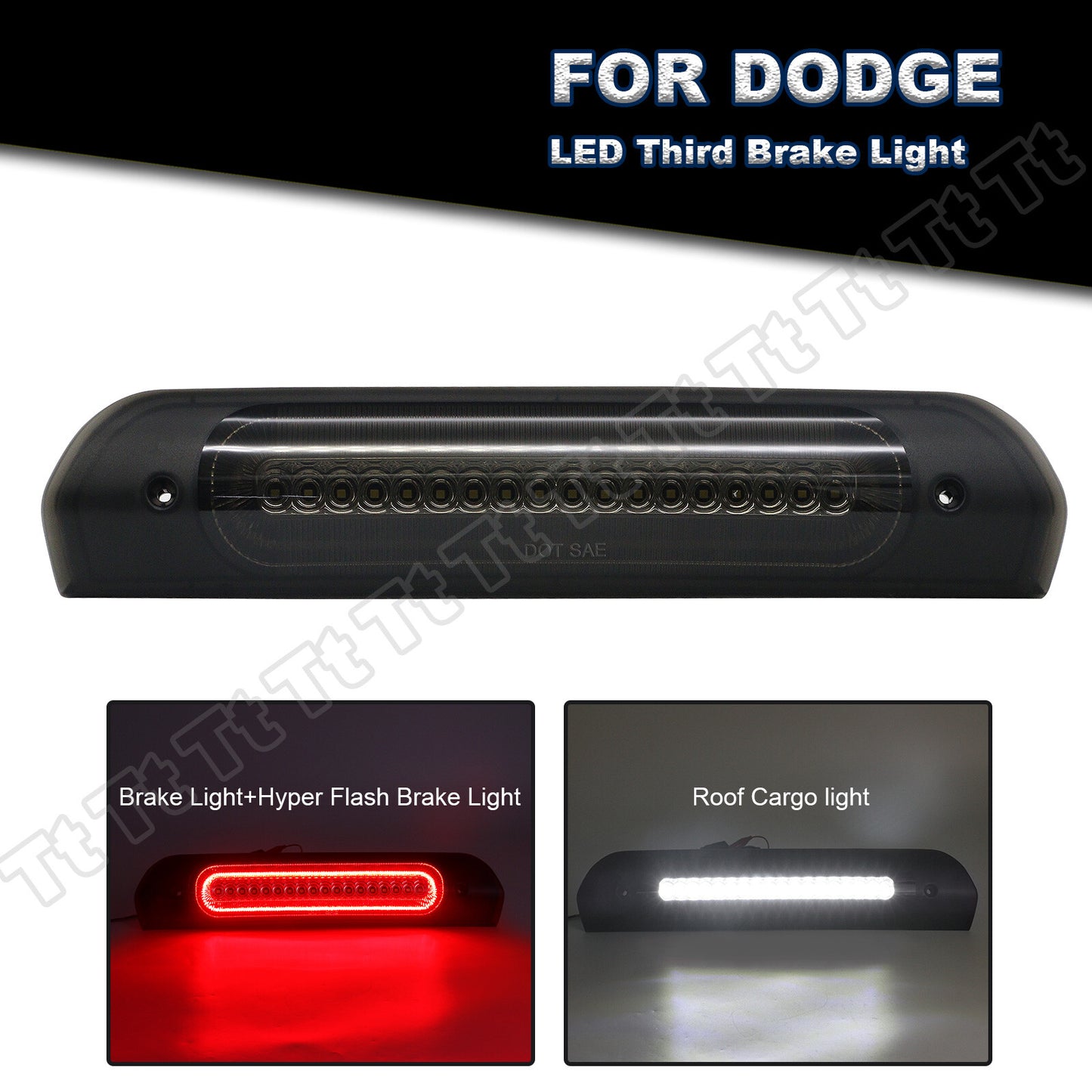 2002 - 2009 for RAM 1500 2500 3500 LED 3-stage protective cover - v