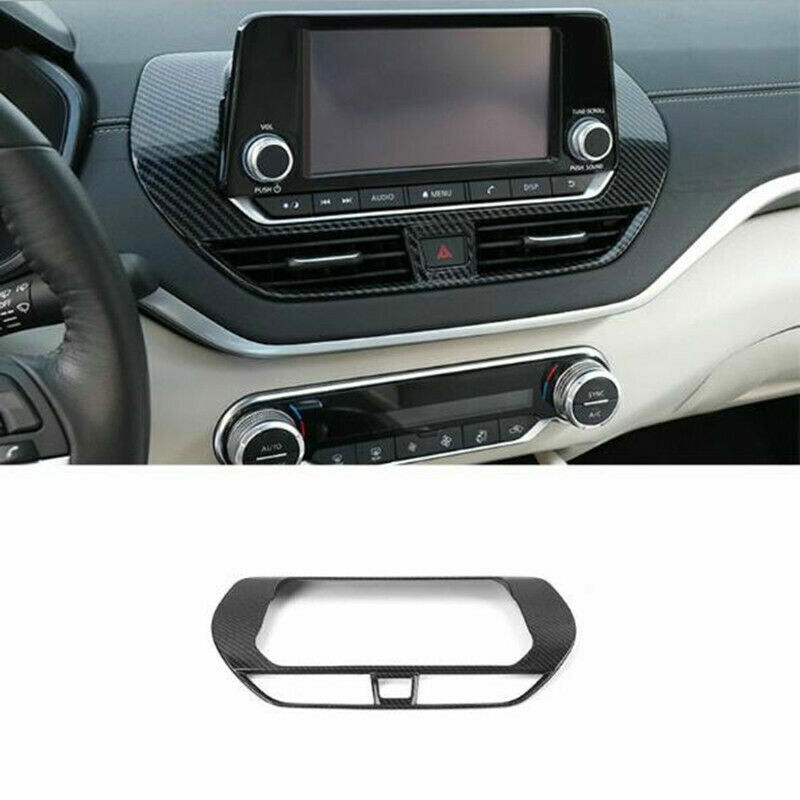 1X Central Console Navigation Frame Cover Trim for Nissan Teana Altima 2019-22
