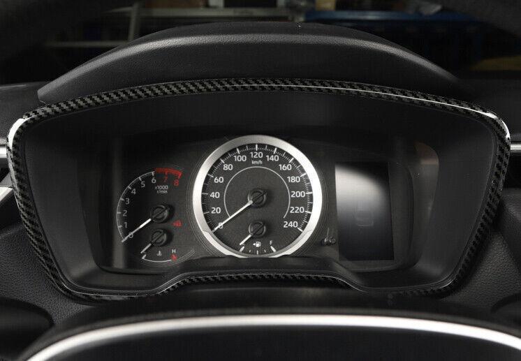 for Toyota for Corolla 2020-23 Steel Carbon Fiber Dash Instrument Speedometer Frame