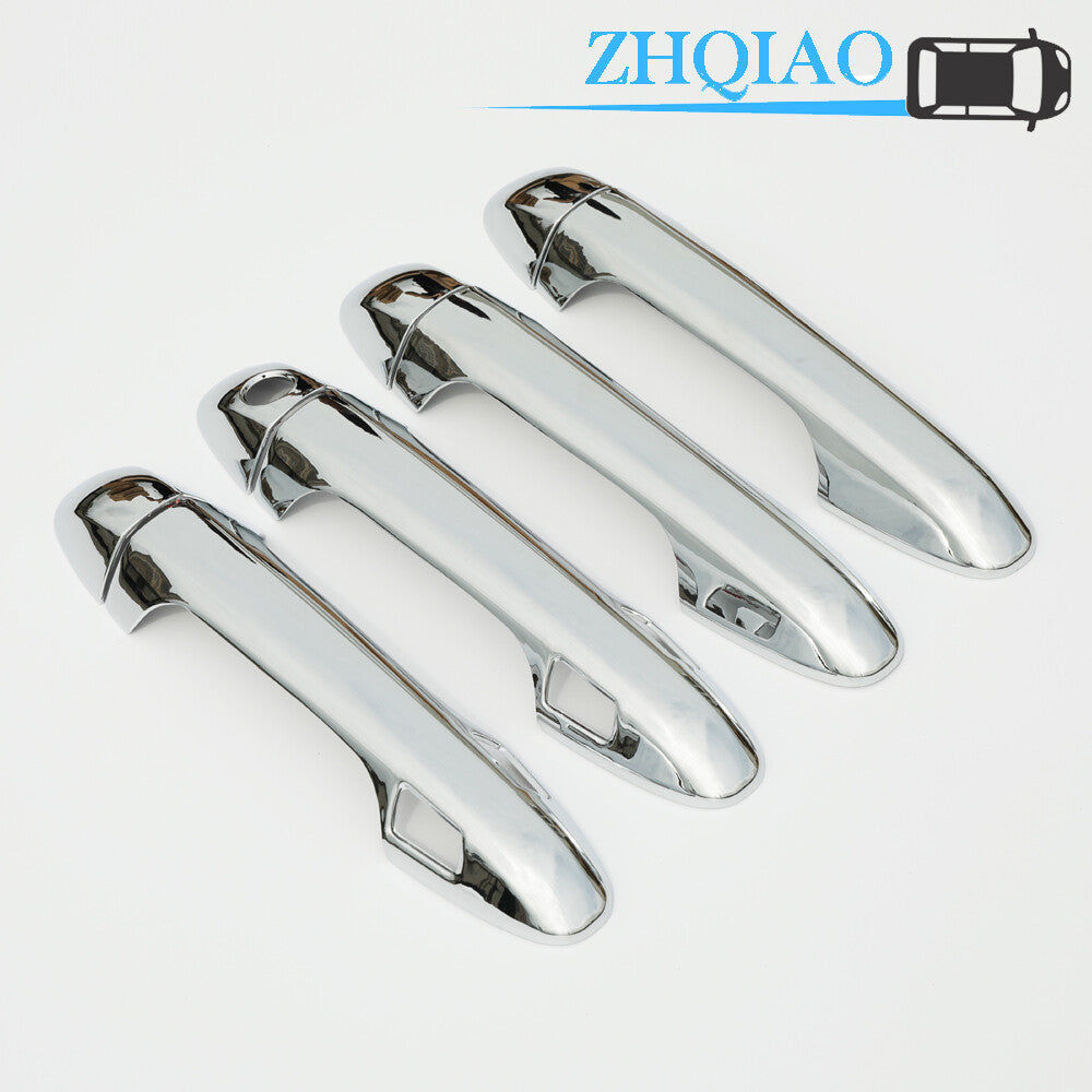 4 Pcs Chrome Door Handle Cover for Smart Fits for Toyota Highlander 2015