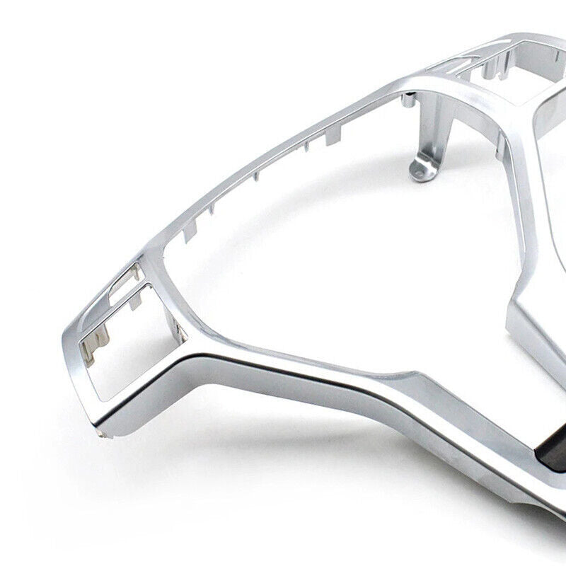 F¨¹r for Mercedes-Benz W204 W217 12-14 Lenkrad Rahmen Abdeckung Blend Chromsilber
