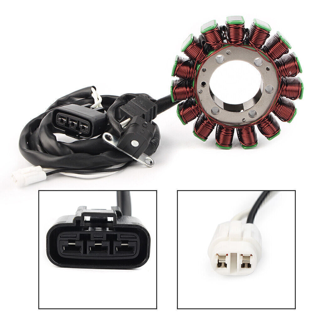 Magneto Engine Generator Stator Coil Fit for Yamaha ATV YFM550 Grizzly 550 YFM700 Q