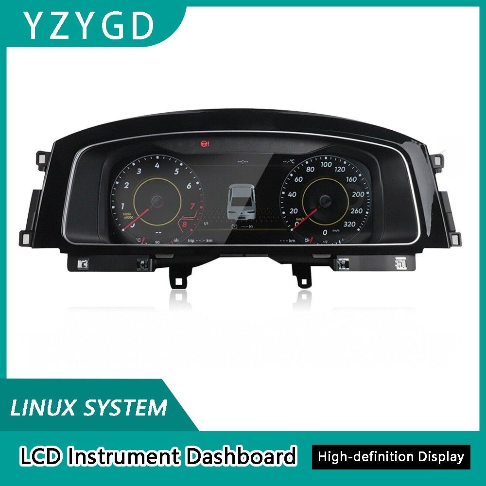 for Volkswagen for Golf 7 2013+ LCD Instrument Digital Cluster Speedometer Dashboard Q