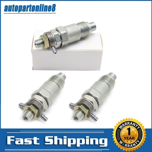 3-piece new fuel injector kit suitable for Kubota D1302, D1402, V1702, V1902 15271-53000