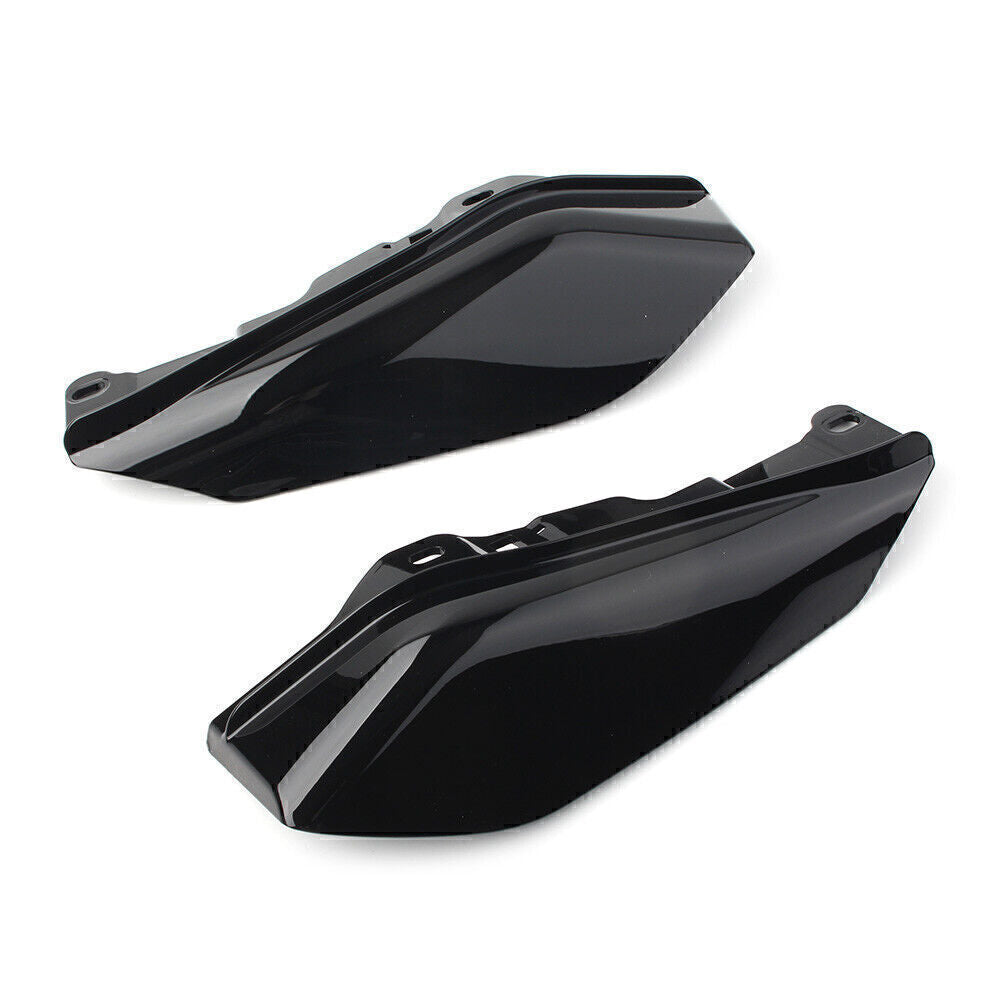 Heat Shield Mid-Frame Air Deflector Trim for Harley Street Glide 2009-2016 Black Q
