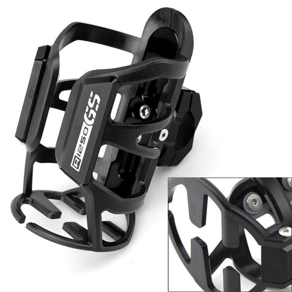 Beverage Water Bottle Drink Cup Holder Stand Fit for BMW R1250 1200 GS ADV LC Black Q