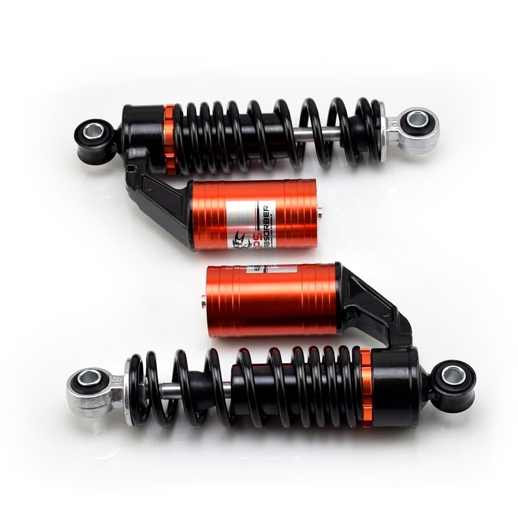 210mm Rear Gas Decorative airbag Shock Absorber Springs Suspension Chopper bike