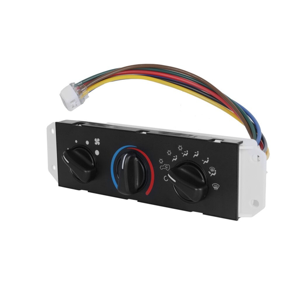Air conditioning heater control panel and blower motor switch for Jeep for Wrangler TJ 1999-2004