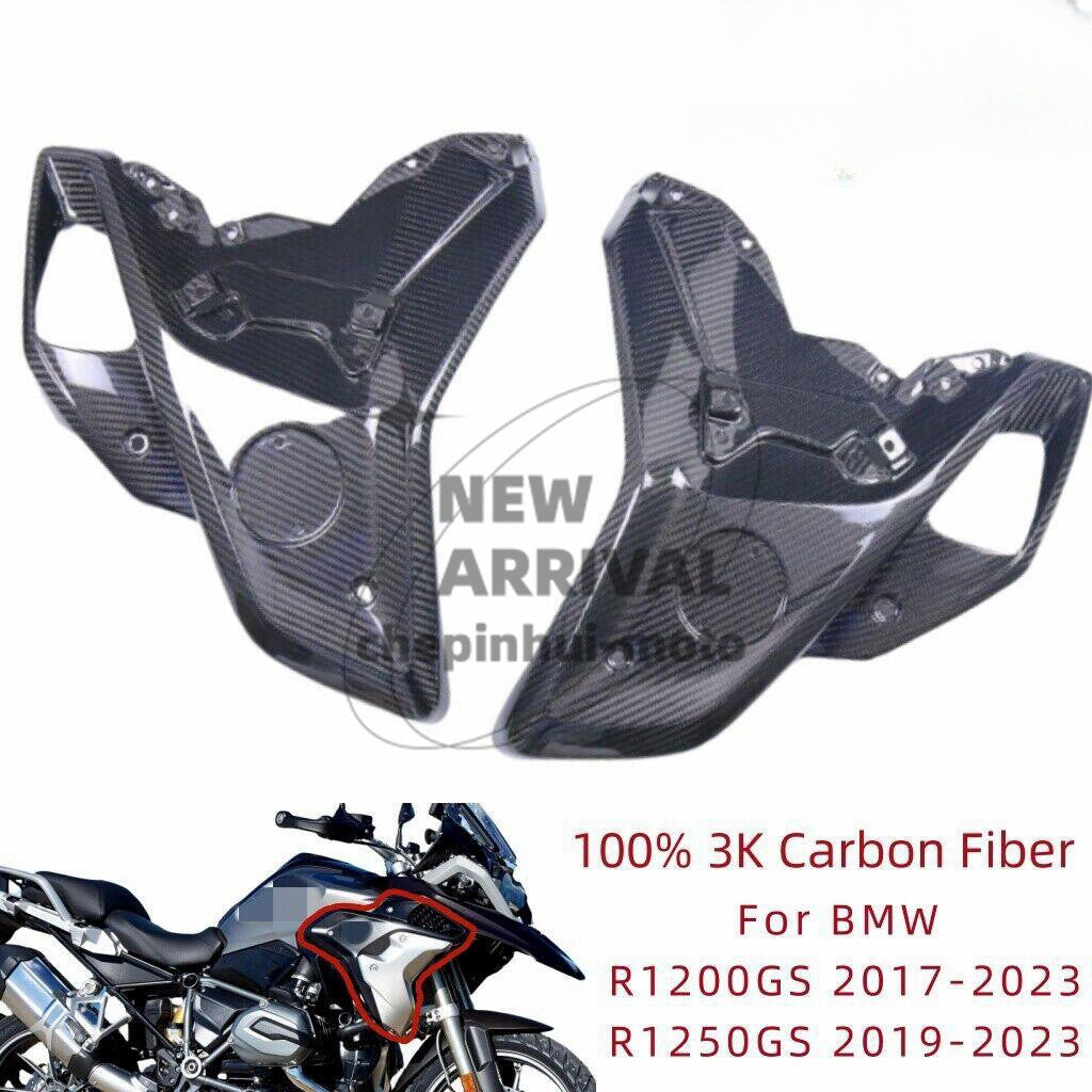 Carbon Fiber Tank Side Panels Fairing for BMW R1200GS 2017-2023 1250GS 2019-2023