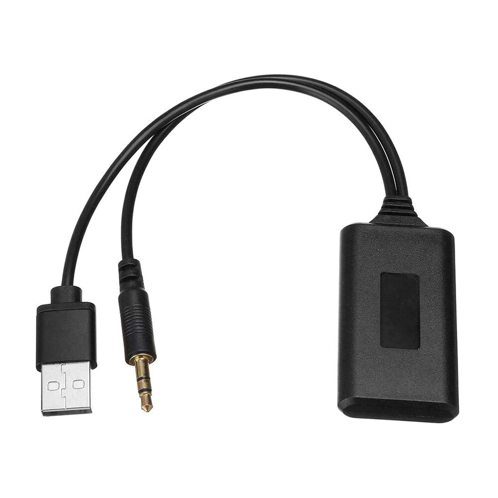 12V Bluetooth Radio Cable Adapter Black Fit Fit for BMW E90 E91 E92 E93