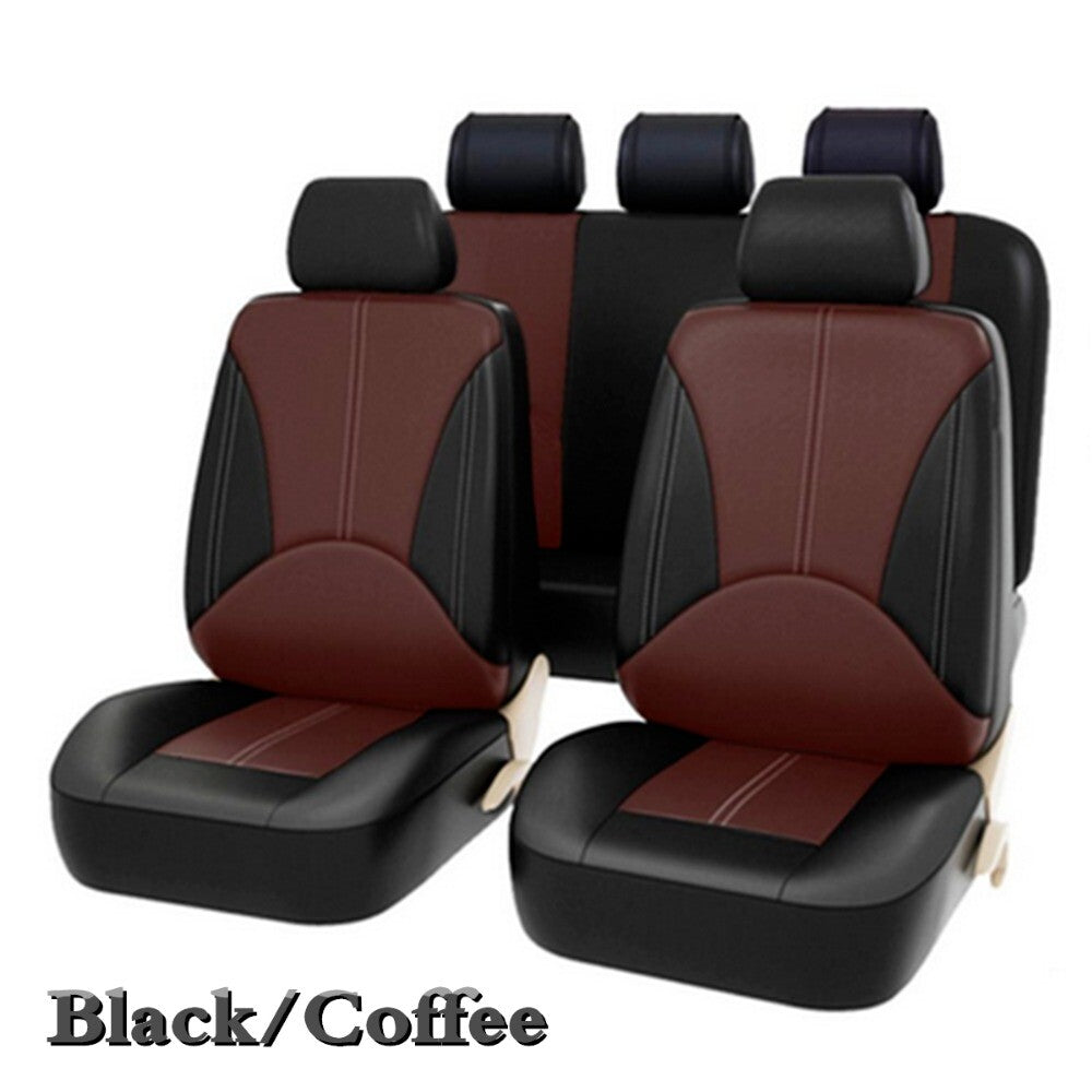 Faux Leather Car for Seat Cover Breathable Mat For Auto Chair Cover Cushion Protect n