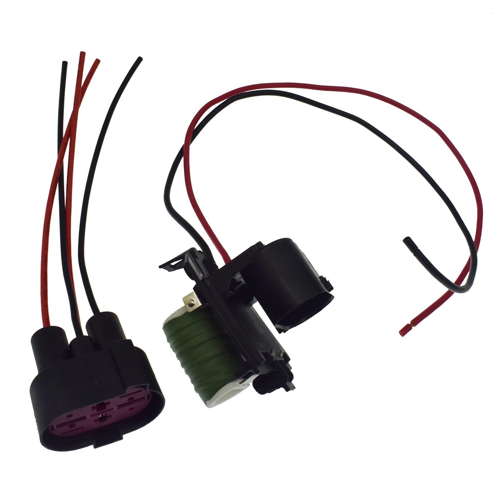 Radiator fan blower motor resistor with connector suitable for Cruze 1.8L for Opel - n