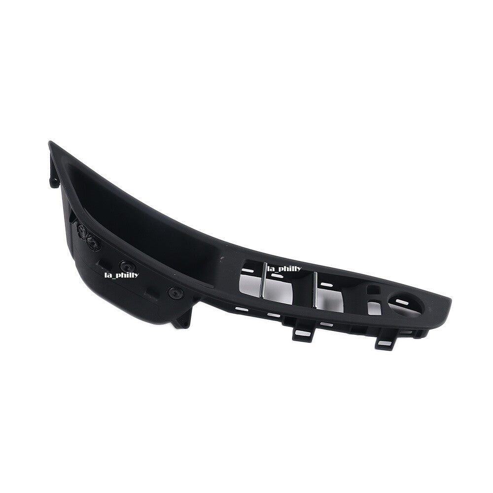 Left Door Handle Window Switch Panel Black Fits for BMW 5 Series 520 F10 F11 F18 Q