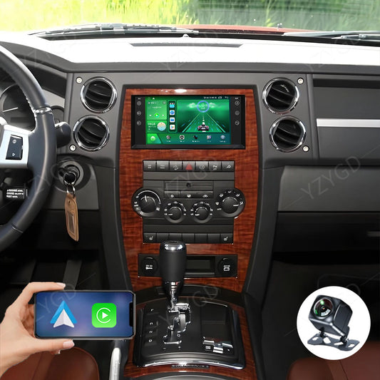 for Jeep Commander 2008-2011 Android Auto Carplay Car Radio GPS Stereo Screen BT