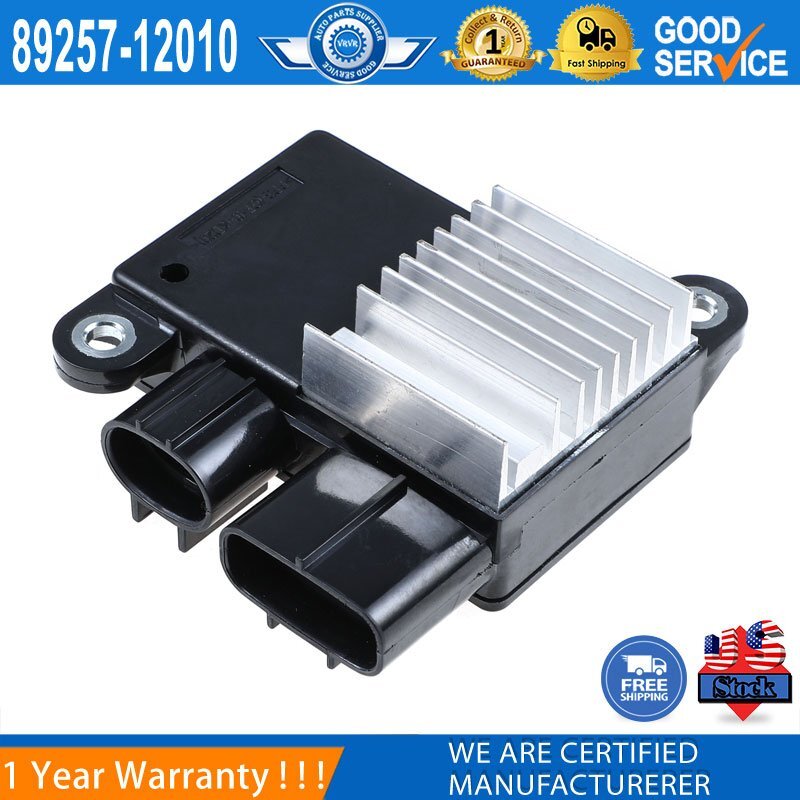 Cooling fan control module 89257-12010 is suitable for 2009-2013 for Toyota for Corolla 1.8L and 2.4L engines.