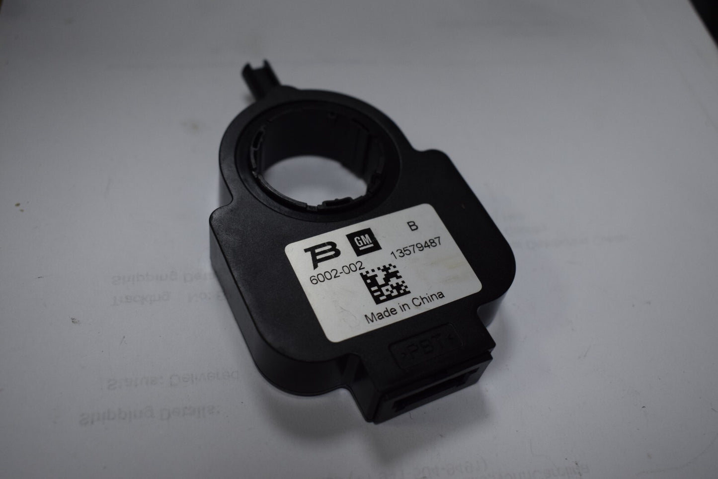 for Vauxhall Meriva Lenkradwinkelpositionsssensor Front 2011 MPV 4/5dr 20962537 Black- n