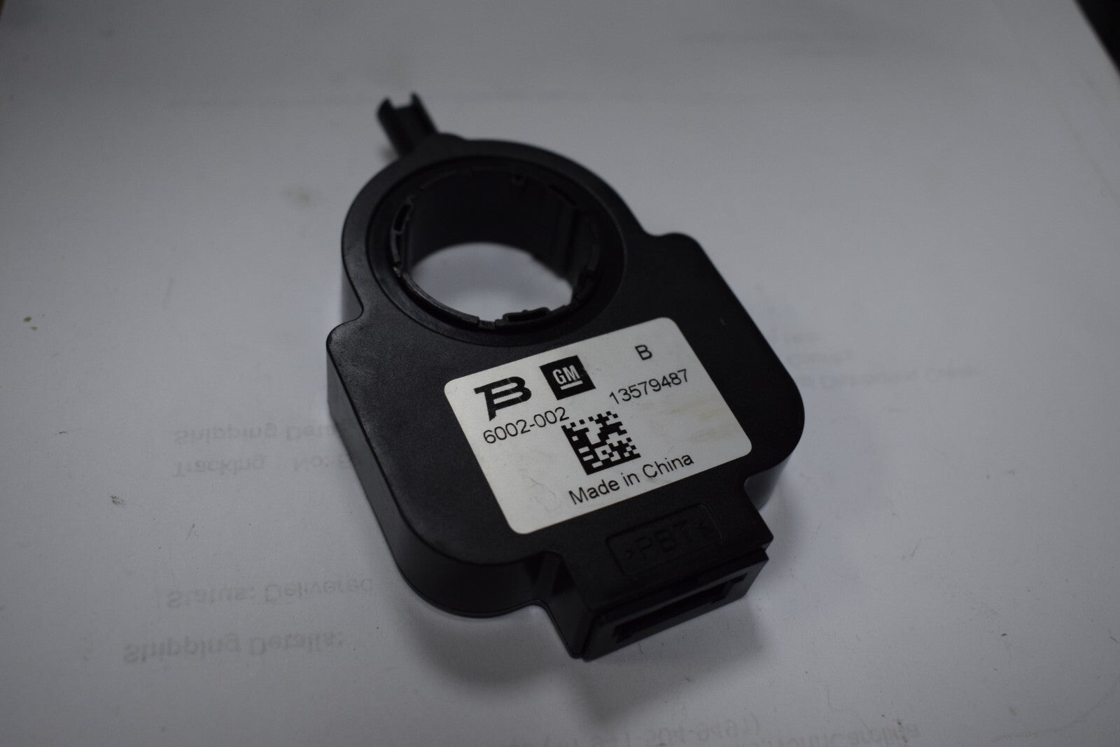 for Vauxhall Meriva Lenkradwinkelpositionsssensor Front 2011 MPV 4/5dr 20962537 Black- n