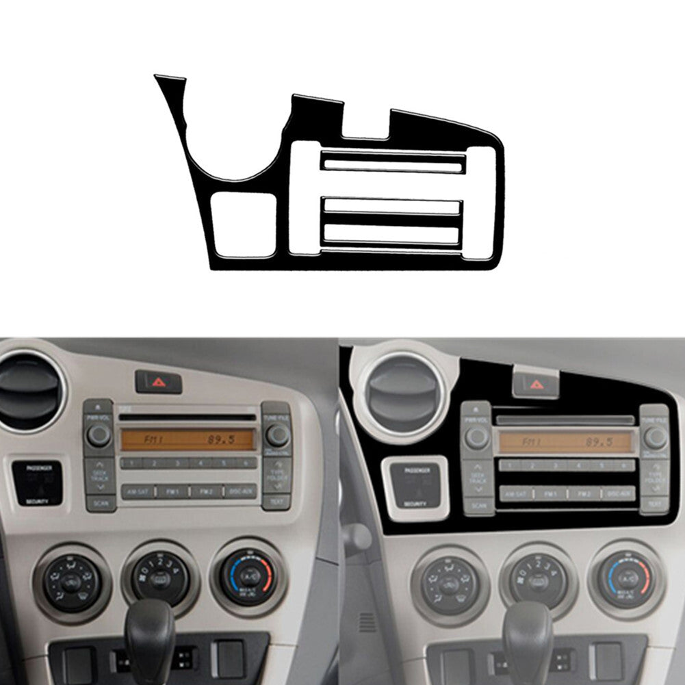 Carbon Fiber Interior Radio With CD Player Cover Trim for Lexus GS350/430/450h v