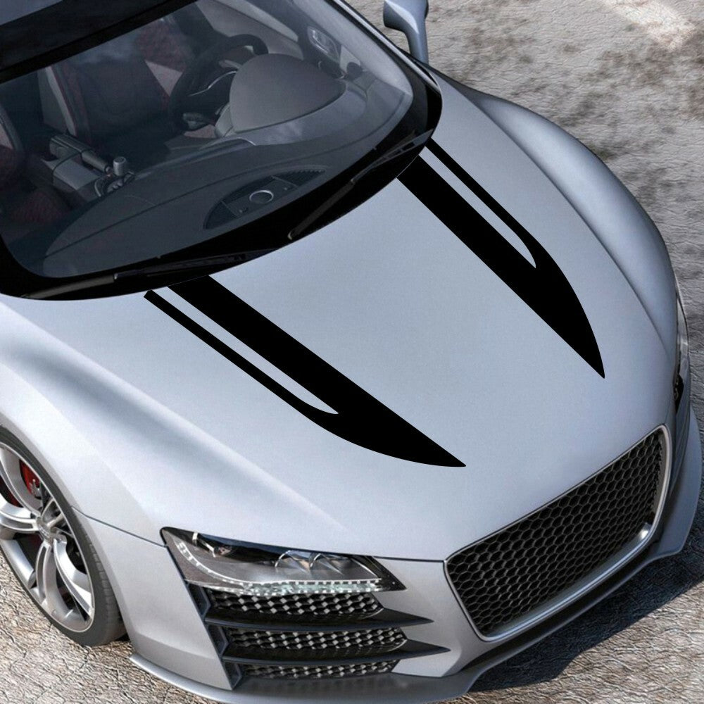 Racing Hood Stripes Decal Vinyl Stickers for Car SUV Truck Accessory Decor New