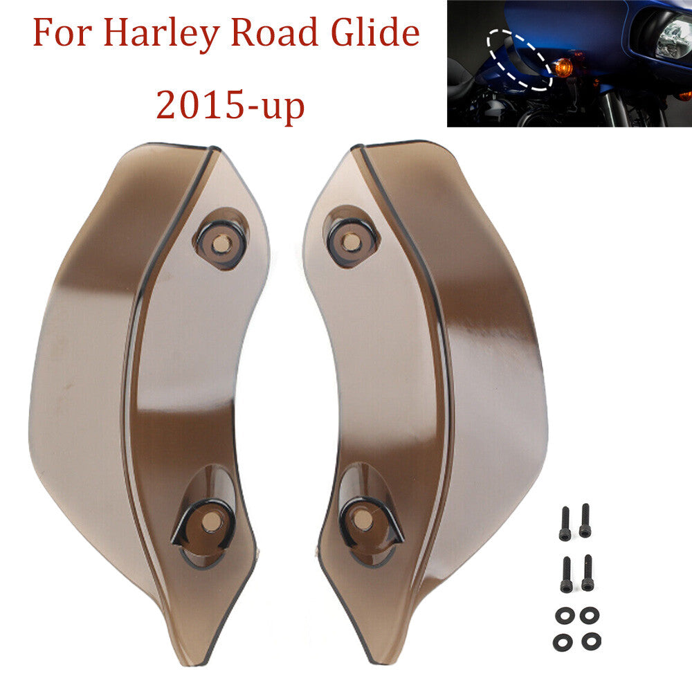 Smoke upper rectifier accent air deflector suitable for Harley Road Glide 2015-up- n