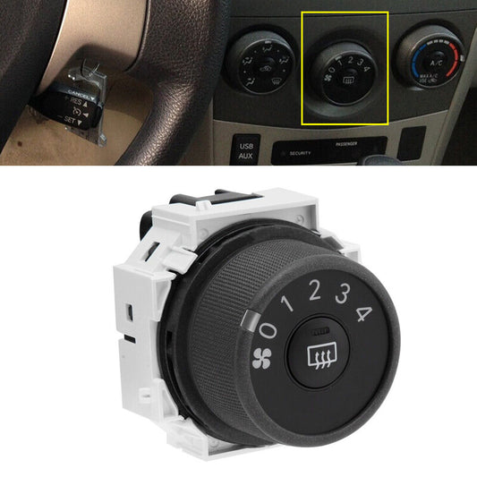 1 PC Blower A/C Fan Control Switch for Toyota for Corolla 2009-2013 Matrix 2009-2010