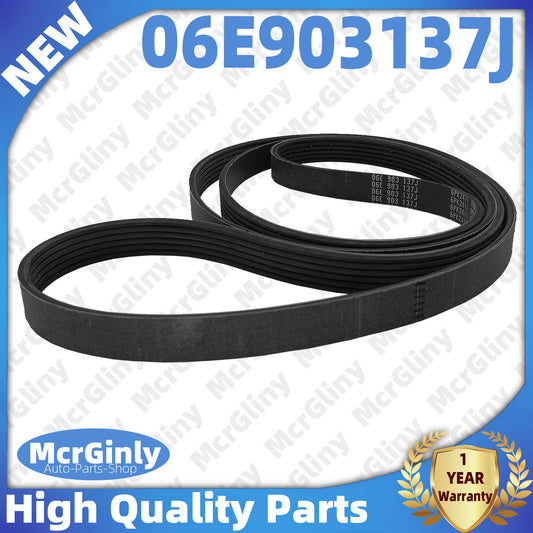 Snake-shaped belt 6PK2411 06E903137J suitable for Audi A6 A4 AUK BKH CCDA BDX CCEA CALA- n