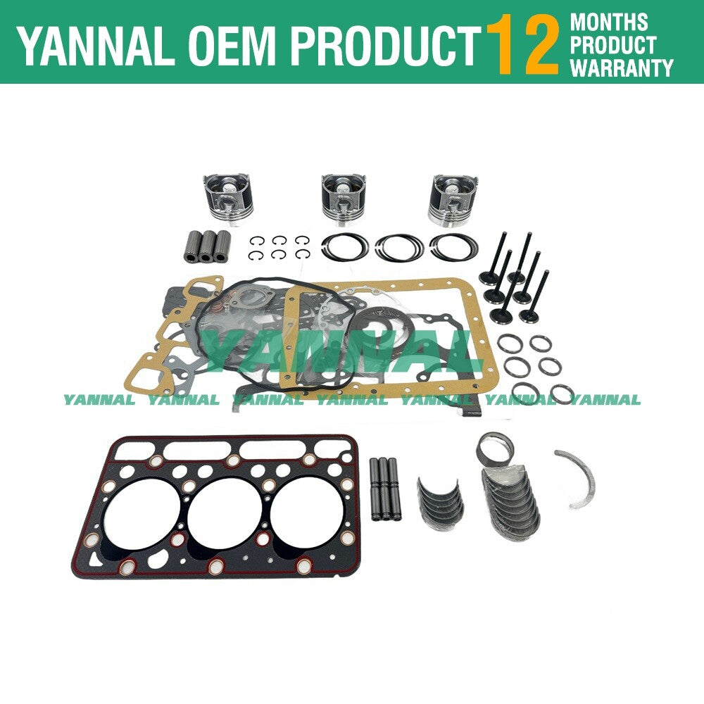 overhaul and rebuild kit for engine parts D1462-